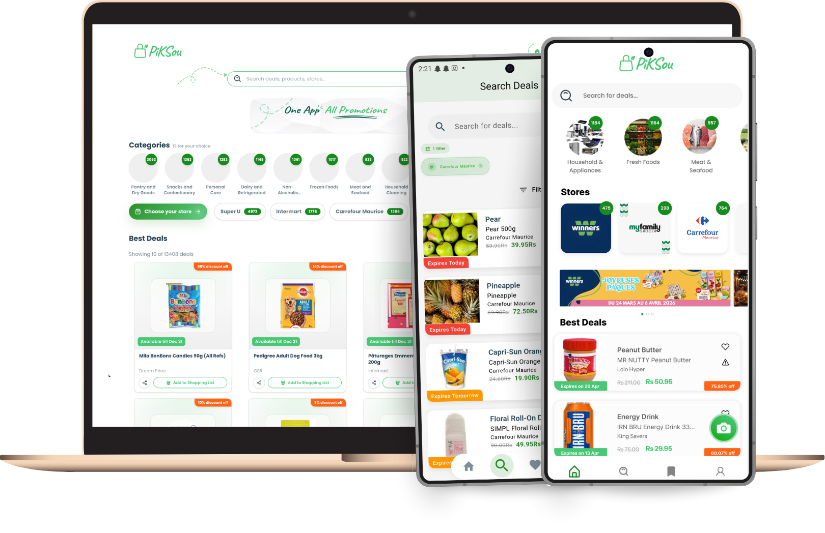 PikSou Dashboard Preview